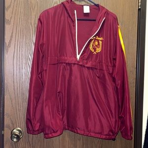 Pink Sun Devils Half Zip Jacket